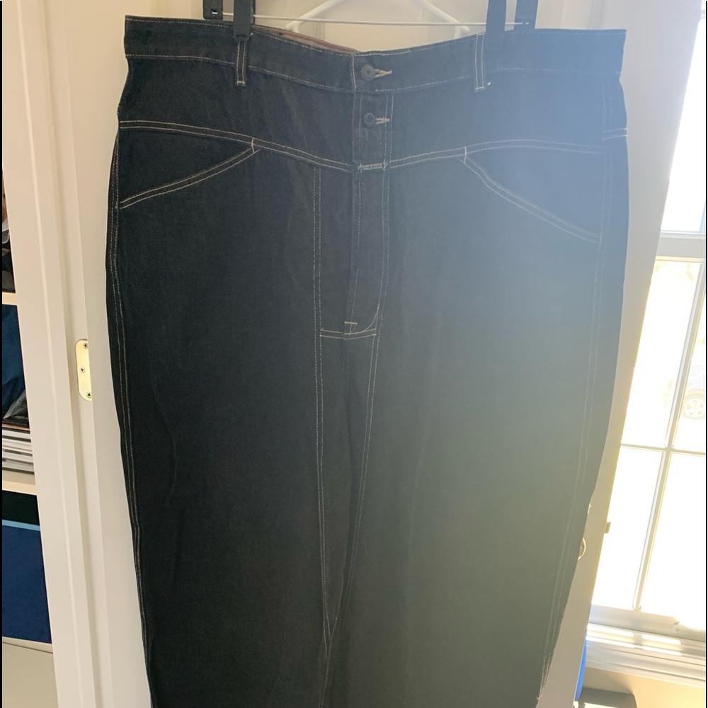 Black Girbaud Jeans 42 Loose Fit